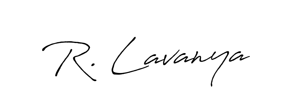 Check out images of Autograph of R. Lavanya name. Actor R. Lavanya Signature Style. Antro_Vectra_Bolder is a professional sign style online. R. Lavanya signature style 7 images and pictures png