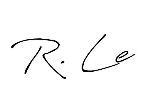 Make a beautiful signature design for name R. Le. Use this online signature maker to create a handwritten signature for free. R. Le signature style 7 images and pictures png