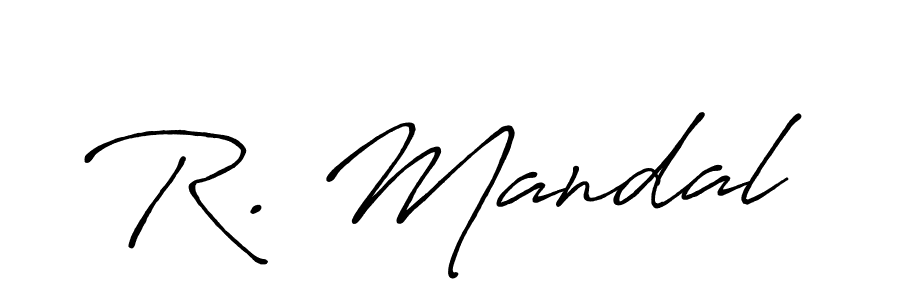 How to Draw R. Mandal signature style? Antro_Vectra_Bolder is a latest design signature styles for name R. Mandal. R. Mandal signature style 7 images and pictures png