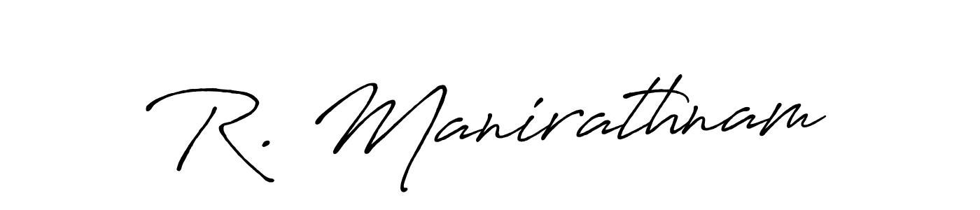 Best and Professional Signature Style for R. Manirathnam. Antro_Vectra_Bolder Best Signature Style Collection. R. Manirathnam signature style 7 images and pictures png