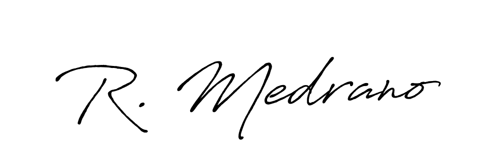 Best and Professional Signature Style for R. Medrano. Antro_Vectra_Bolder Best Signature Style Collection. R. Medrano signature style 7 images and pictures png