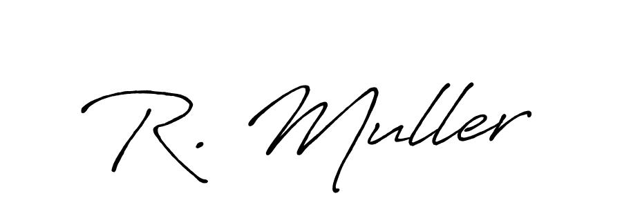 Best and Professional Signature Style for R. Muller. Antro_Vectra_Bolder Best Signature Style Collection. R. Muller signature style 7 images and pictures png