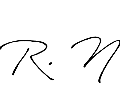 Once you've used our free online signature maker to create your best signature Antro_Vectra_Bolder style, it's time to enjoy all of the benefits that R. N name signing documents. R. N signature style 7 images and pictures png