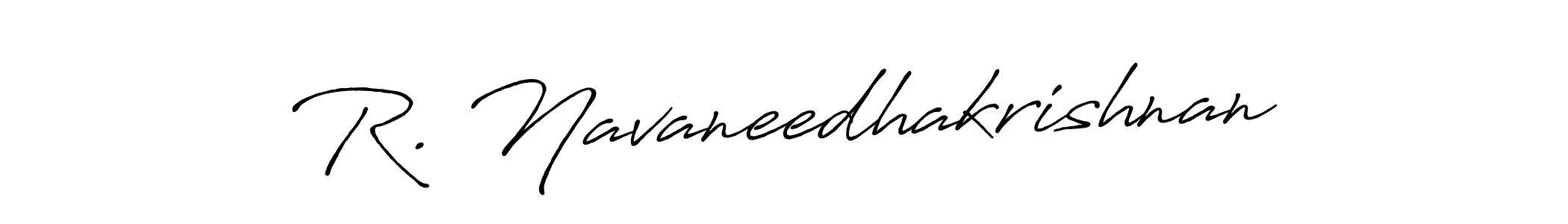 How to make R. Navaneedhakrishnan signature? Antro_Vectra_Bolder is a professional autograph style. Create handwritten signature for R. Navaneedhakrishnan name. R. Navaneedhakrishnan signature style 7 images and pictures png