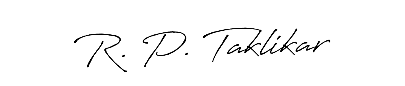 Check out images of Autograph of R. P. Taklikar name. Actor R. P. Taklikar Signature Style. Antro_Vectra_Bolder is a professional sign style online. R. P. Taklikar signature style 7 images and pictures png