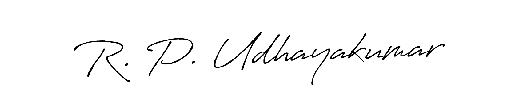 How to Draw R. P. Udhayakumar signature style? Antro_Vectra_Bolder is a latest design signature styles for name R. P. Udhayakumar. R. P. Udhayakumar signature style 7 images and pictures png