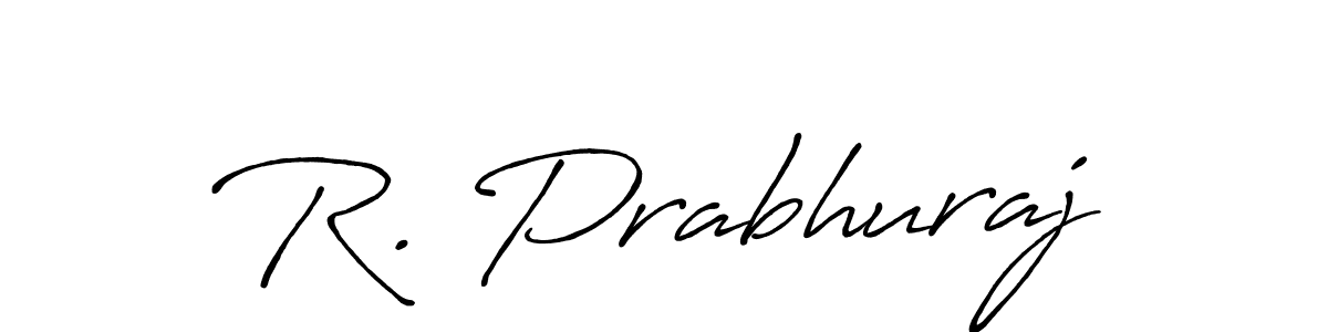 R. Prabhuraj stylish signature style. Best Handwritten Sign (Antro_Vectra_Bolder) for my name. Handwritten Signature Collection Ideas for my name R. Prabhuraj. R. Prabhuraj signature style 7 images and pictures png