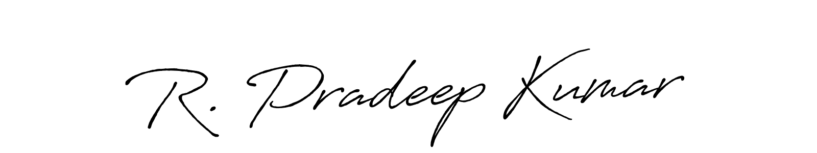 Similarly Antro_Vectra_Bolder is the best handwritten signature design. Signature creator online .You can use it as an online autograph creator for name R. Pradeep Kumar. R. Pradeep Kumar signature style 7 images and pictures png