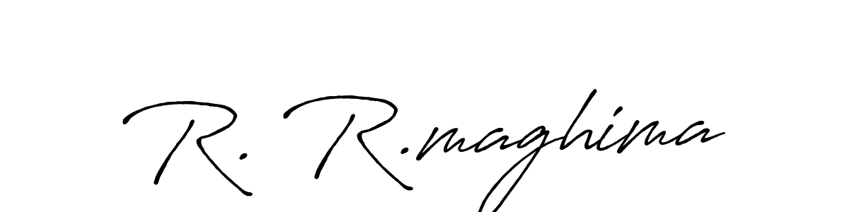 Also You can easily find your signature by using the search form. We will create R. R.maghima name handwritten signature images for you free of cost using Antro_Vectra_Bolder sign style. R. R.maghima signature style 7 images and pictures png