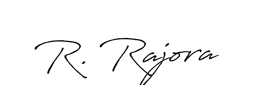 It looks lik you need a new signature style for name R. Rajora. Design unique handwritten (Antro_Vectra_Bolder) signature with our free signature maker in just a few clicks. R. Rajora signature style 7 images and pictures png