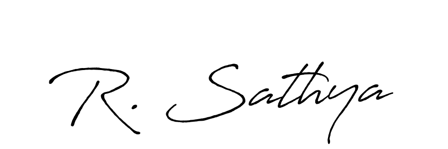 It looks lik you need a new signature style for name R. Sathya. Design unique handwritten (Antro_Vectra_Bolder) signature with our free signature maker in just a few clicks. R. Sathya signature style 7 images and pictures png