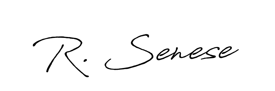 Also You can easily find your signature by using the search form. We will create R. Senese name handwritten signature images for you free of cost using Antro_Vectra_Bolder sign style. R. Senese signature style 7 images and pictures png