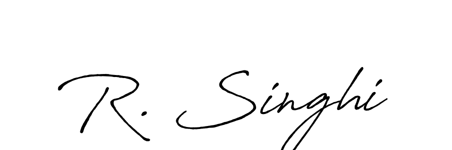 This is the best signature style for the R. Singhi name. Also you like these signature font (Antro_Vectra_Bolder). Mix name signature. R. Singhi signature style 7 images and pictures png