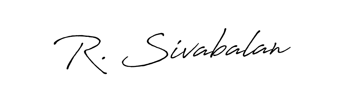 Make a beautiful signature design for name R. Sivabalan. Use this online signature maker to create a handwritten signature for free. R. Sivabalan signature style 7 images and pictures png