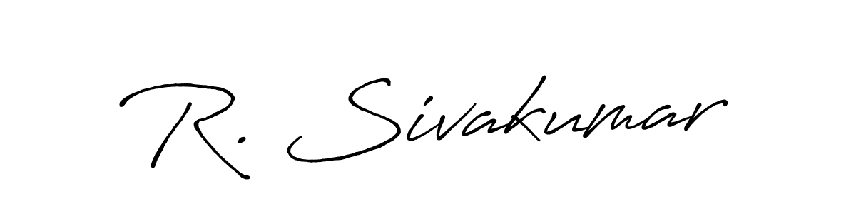 You should practise on your own different ways (Antro_Vectra_Bolder) to write your name (R. Sivakumar) in signature. don't let someone else do it for you. R. Sivakumar signature style 7 images and pictures png