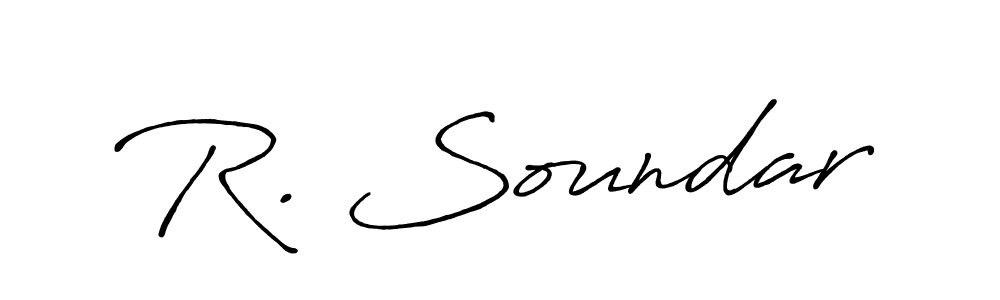 Best and Professional Signature Style for R. Soundar. Antro_Vectra_Bolder Best Signature Style Collection. R. Soundar signature style 7 images and pictures png