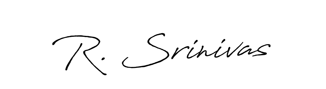 Antro_Vectra_Bolder is a professional signature style that is perfect for those who want to add a touch of class to their signature. It is also a great choice for those who want to make their signature more unique. Get R. Srinivas name to fancy signature for free. R. Srinivas signature style 7 images and pictures png