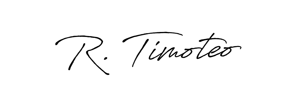 It looks lik you need a new signature style for name R. Timoteo. Design unique handwritten (Antro_Vectra_Bolder) signature with our free signature maker in just a few clicks. R. Timoteo signature style 7 images and pictures png