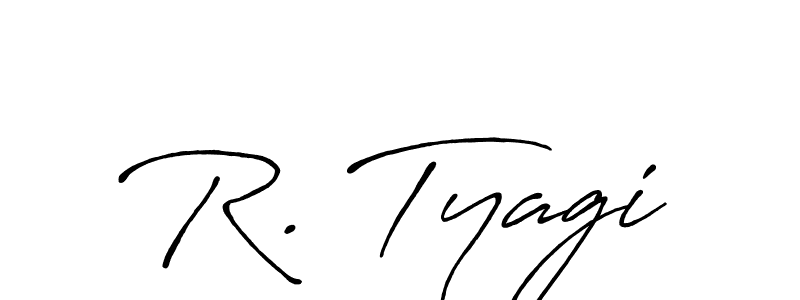 Antro_Vectra_Bolder is a professional signature style that is perfect for those who want to add a touch of class to their signature. It is also a great choice for those who want to make their signature more unique. Get R. Tyagi name to fancy signature for free. R. Tyagi signature style 7 images and pictures png