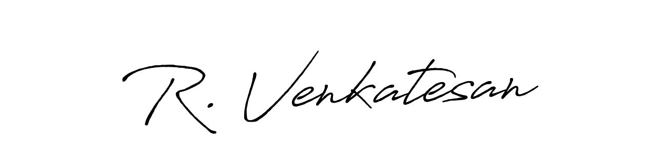 Also You can easily find your signature by using the search form. We will create R. Venkatesan name handwritten signature images for you free of cost using Antro_Vectra_Bolder sign style. R. Venkatesan signature style 7 images and pictures png