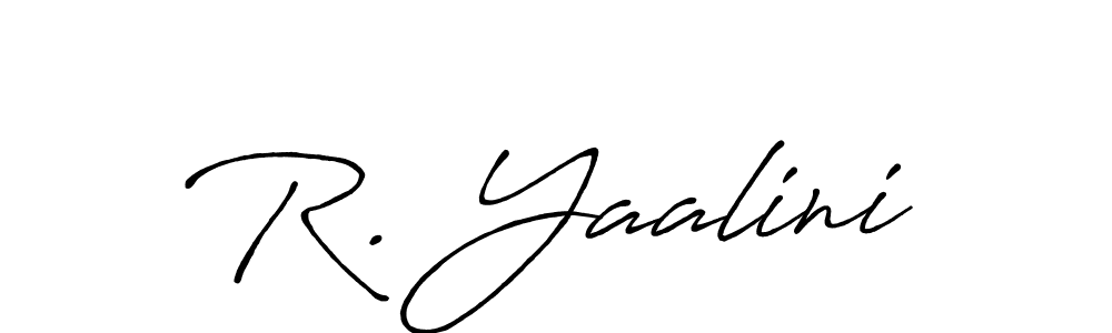 Best and Professional Signature Style for R. Yaalini. Antro_Vectra_Bolder Best Signature Style Collection. R. Yaalini signature style 7 images and pictures png