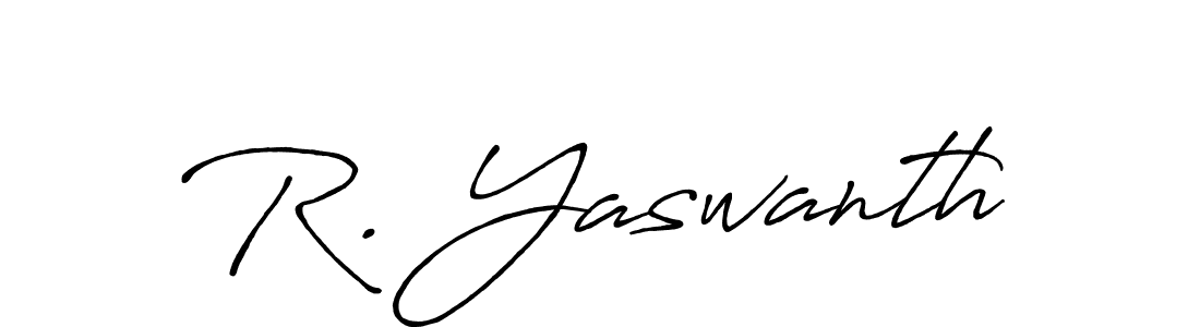 It looks lik you need a new signature style for name R. Yaswanth. Design unique handwritten (Antro_Vectra_Bolder) signature with our free signature maker in just a few clicks. R. Yaswanth signature style 7 images and pictures png