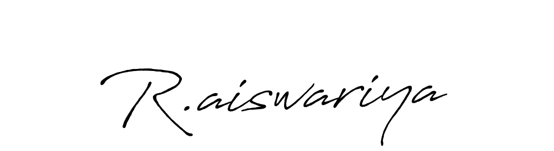 Make a beautiful signature design for name R.aiswariya. Use this online signature maker to create a handwritten signature for free. R.aiswariya signature style 7 images and pictures png