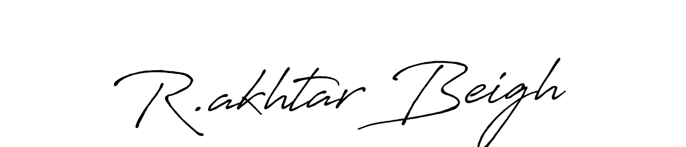 It looks lik you need a new signature style for name R.akhtar Beigh. Design unique handwritten (Antro_Vectra_Bolder) signature with our free signature maker in just a few clicks. R.akhtar Beigh signature style 7 images and pictures png