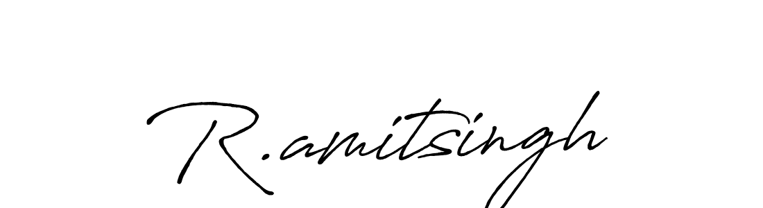 It looks lik you need a new signature style for name R.amitsingh. Design unique handwritten (Antro_Vectra_Bolder) signature with our free signature maker in just a few clicks. R.amitsingh signature style 7 images and pictures png