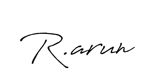 This is the best signature style for the R.arun name. Also you like these signature font (Antro_Vectra_Bolder). Mix name signature. R.arun signature style 7 images and pictures png