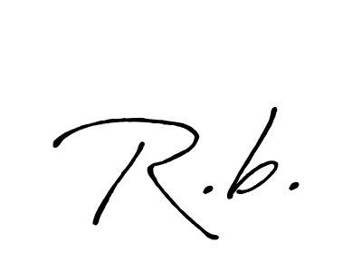 Best and Professional Signature Style for R.b.. Antro_Vectra_Bolder Best Signature Style Collection. R.b. signature style 7 images and pictures png