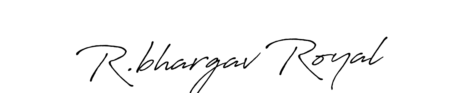 This is the best signature style for the R.bhargav Royal name. Also you like these signature font (Antro_Vectra_Bolder). Mix name signature. R.bhargav Royal signature style 7 images and pictures png