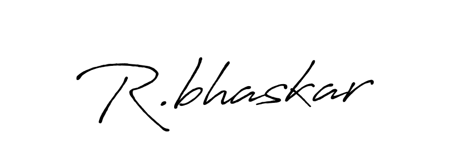 Use a signature maker to create a handwritten signature online. With this signature software, you can design (Antro_Vectra_Bolder) your own signature for name R.bhaskar. R.bhaskar signature style 7 images and pictures png