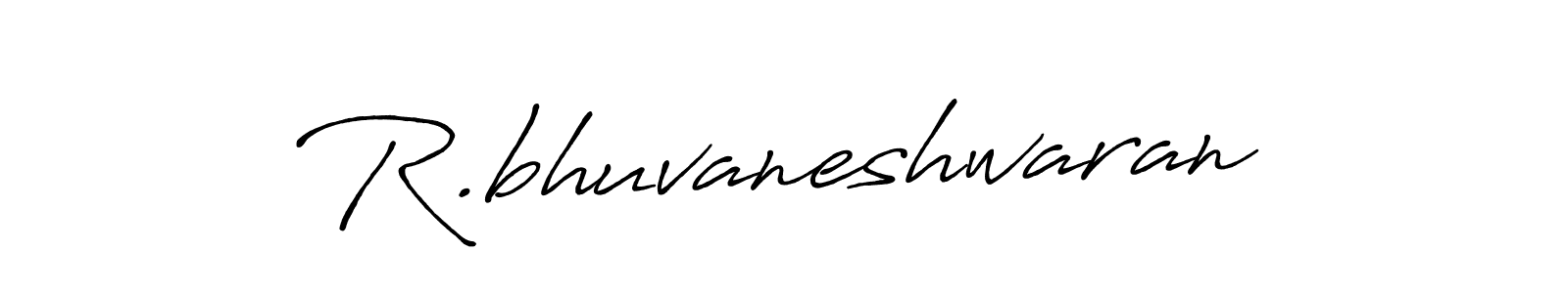 Make a beautiful signature design for name R.bhuvaneshwaran. Use this online signature maker to create a handwritten signature for free. R.bhuvaneshwaran signature style 7 images and pictures png