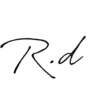 Antro_Vectra_Bolder is a professional signature style that is perfect for those who want to add a touch of class to their signature. It is also a great choice for those who want to make their signature more unique. Get R.d name to fancy signature for free. R.d signature style 7 images and pictures png