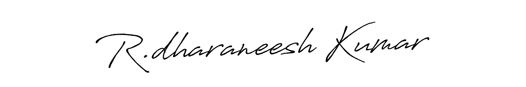 Make a short R.dharaneesh Kumar signature style. Manage your documents anywhere anytime using Antro_Vectra_Bolder. Create and add eSignatures, submit forms, share and send files easily. R.dharaneesh Kumar signature style 7 images and pictures png