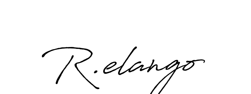 Make a beautiful signature design for name R.elango. Use this online signature maker to create a handwritten signature for free. R.elango signature style 7 images and pictures png