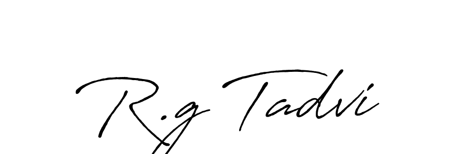 Make a beautiful signature design for name R.g Tadvi. Use this online signature maker to create a handwritten signature for free. R.g Tadvi signature style 7 images and pictures png