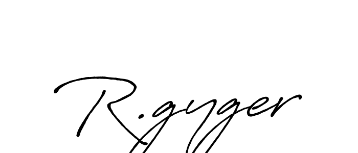 Make a beautiful signature design for name R.gyger. With this signature (Antro_Vectra_Bolder) style, you can create a handwritten signature for free. R.gyger signature style 7 images and pictures png
