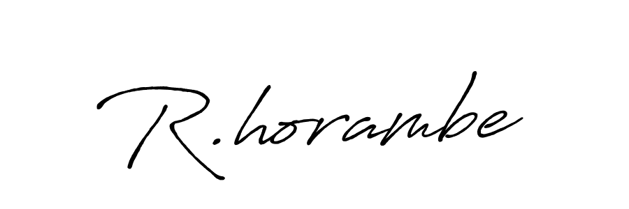 Here are the top 10 professional signature styles for the name R.horambe. These are the best autograph styles you can use for your name. R.horambe signature style 7 images and pictures png
