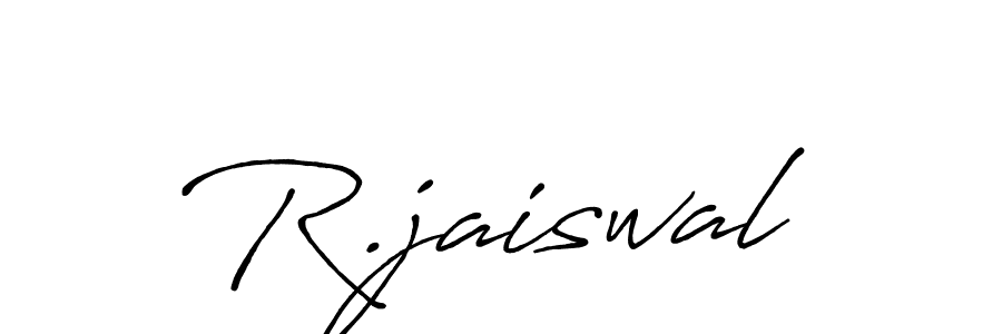 Make a beautiful signature design for name R.jaiswal. Use this online signature maker to create a handwritten signature for free. R.jaiswal signature style 7 images and pictures png