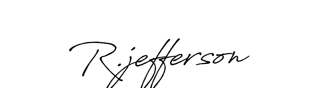 Antro_Vectra_Bolder is a professional signature style that is perfect for those who want to add a touch of class to their signature. It is also a great choice for those who want to make their signature more unique. Get R.jefferson name to fancy signature for free. R.jefferson signature style 7 images and pictures png