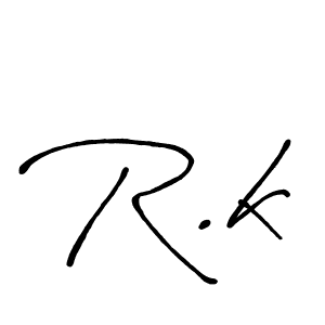 Antro_Vectra_Bolder is a professional signature style that is perfect for those who want to add a touch of class to their signature. It is also a great choice for those who want to make their signature more unique. Get R.k name to fancy signature for free. R.k signature style 7 images and pictures png