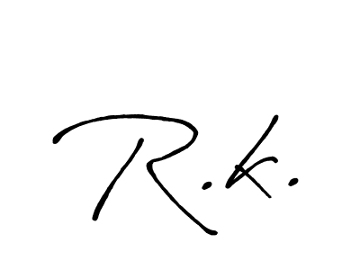 Antro_Vectra_Bolder is a professional signature style that is perfect for those who want to add a touch of class to their signature. It is also a great choice for those who want to make their signature more unique. Get R.k. name to fancy signature for free. R.k. signature style 7 images and pictures png