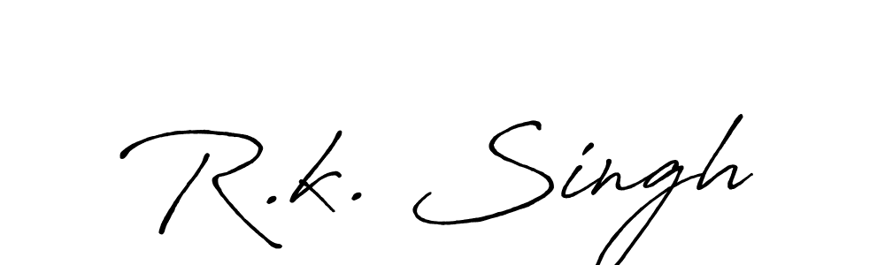 This is the best signature style for the R.k. Singh name. Also you like these signature font (Antro_Vectra_Bolder). Mix name signature. R.k. Singh signature style 7 images and pictures png