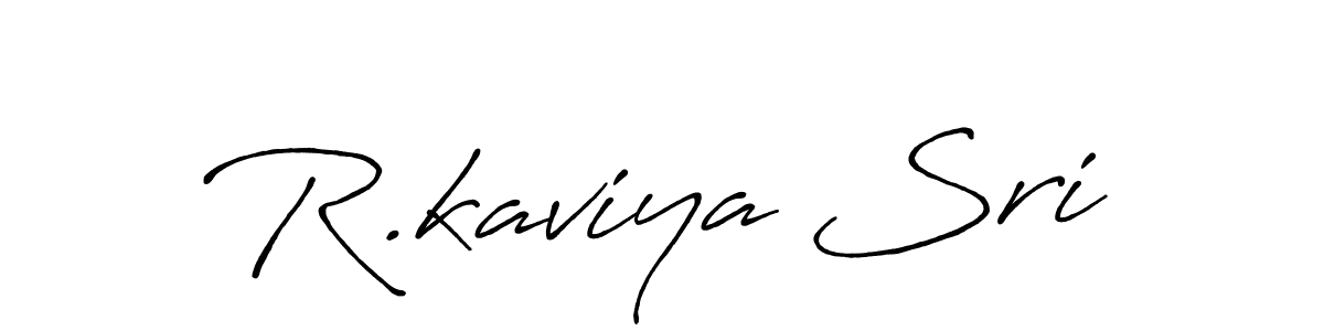 Once you've used our free online signature maker to create your best signature Antro_Vectra_Bolder style, it's time to enjoy all of the benefits that R.kaviya Sri name signing documents. R.kaviya Sri signature style 7 images and pictures png