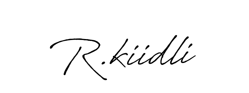 This is the best signature style for the R.kiidli name. Also you like these signature font (Antro_Vectra_Bolder). Mix name signature. R.kiidli signature style 7 images and pictures png