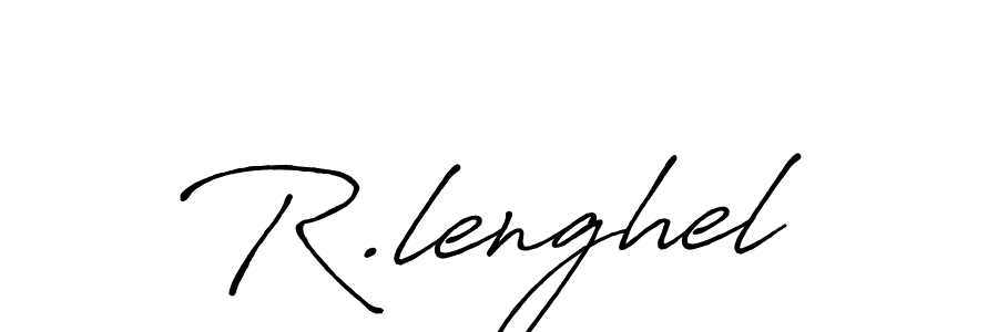 How to Draw R.lenghel signature style? Antro_Vectra_Bolder is a latest design signature styles for name R.lenghel. R.lenghel signature style 7 images and pictures png