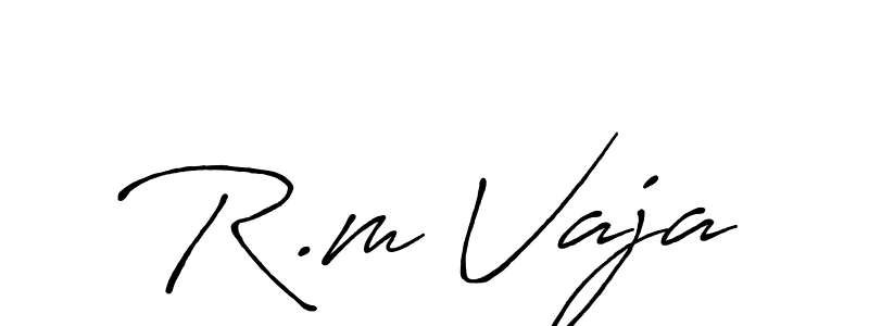 Make a beautiful signature design for name R.m Vaja. Use this online signature maker to create a handwritten signature for free. R.m Vaja signature style 7 images and pictures png