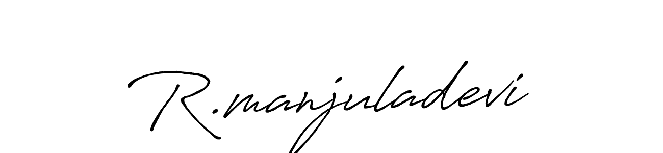 Make a beautiful signature design for name R.manjuladevi. Use this online signature maker to create a handwritten signature for free. R.manjuladevi signature style 7 images and pictures png